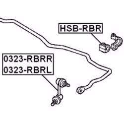 FEBEST 0323-RBRR non classificato