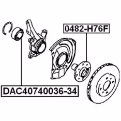 FEBEST 0482-H76F non classificato