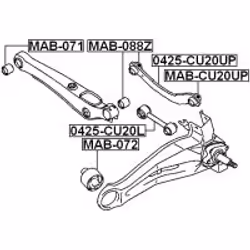 FEBEST 0425-CU20UP non classificato
