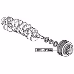 FEBEST HDS-D16A non classificato