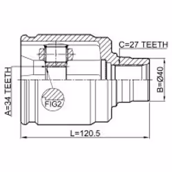 FEBEST 0311-CL20RH non classificato - Vista aggiuntiva 2