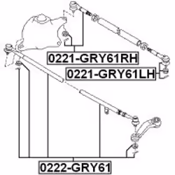 FEBEST 0221-GRY61RH non classificato
