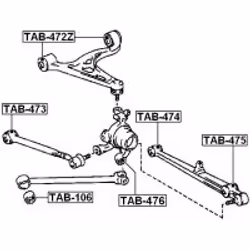 FEBEST TAB-476 non classificato