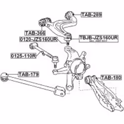 FEBEST 0120-JZS160UR non classificato - Vista aggiuntiva 2