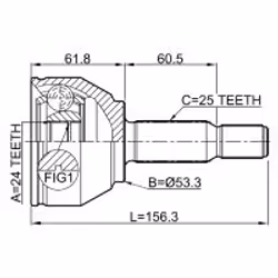 FEBEST 2110-TRC non classificato
