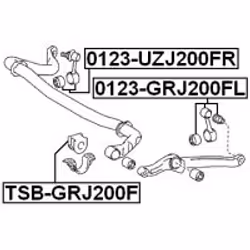 FEBEST TSB-GRJ200F non classificato