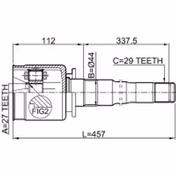 FEBEST 2911-DIIIFRH non classificato