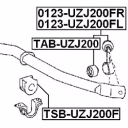 FEBEST 0123-UZJ200FL non classificato