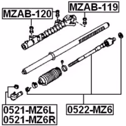 FEBEST MZAB-120 non classificato