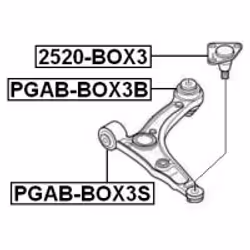 FEBEST PGAB-BOX3B non classificato