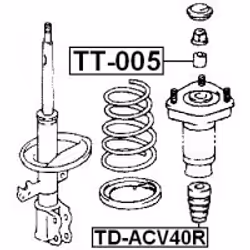 FEBEST TD-ACV40R non classificato
