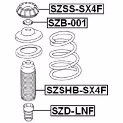 FEBEST SZSS-SX4F non classificato