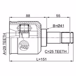 FEBEST 0411-CY2AT non classificato