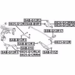 FEBEST SSB-G12R17 non classificato