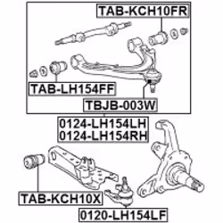 FEBEST 0124-LH154LH non classificato
