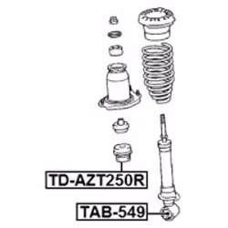 FEBEST TD-AZT250R non classificato