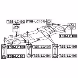 FEBEST TSB-LC104 non classificato
