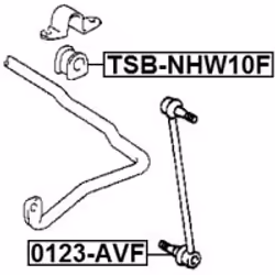 FEBEST TSB-NHW10F non classificato