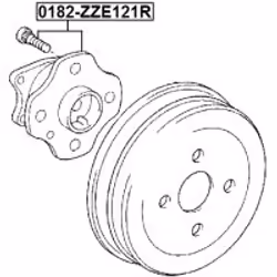 FEBEST 0182-ZZE121R non classificato