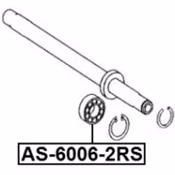 FEBEST AS-6006-2RS non classificato