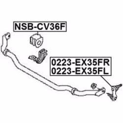 FEBEST NSB-CV36F non classificato