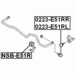 FEBEST NSB-E51R non classificato