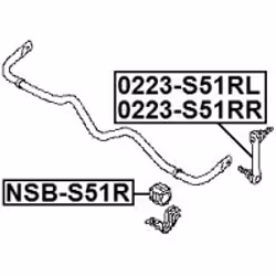 FEBEST NSB-S51R non classificato