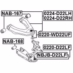 FEBEST 0220-D22LF non classificato