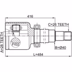 FEBEST 2111-CA220RH non classificato