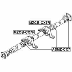 FEBEST MZCB-CX7R non classificato