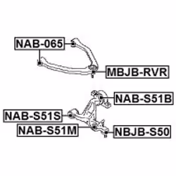 FEBEST NAB-S51S non classificato