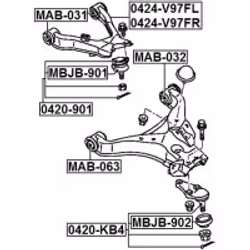 FEBEST 0424-V97FL non classificato