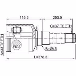 FEBEST 1611-164SRH non classificato