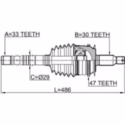 FEBEST 0414-KB4A47L non classificato