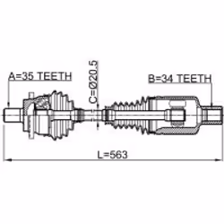 FEBEST 1614-211LH
