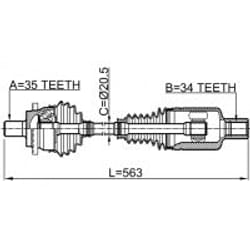 FEBEST 1614-211LH non classificato