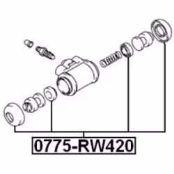 FEBEST 0775-RW420 non classificato