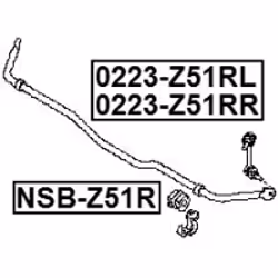 FEBEST 0223-Z51RR non classificato