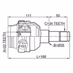 FEBEST 1011-C100R non classificato