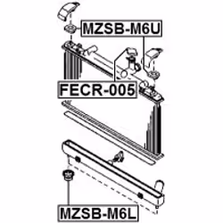 FEBEST MZSB-M6U non classificato