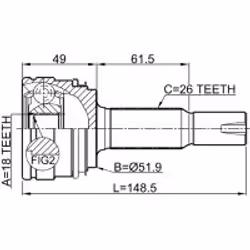 FEBEST 0110-ACA33R non classificato