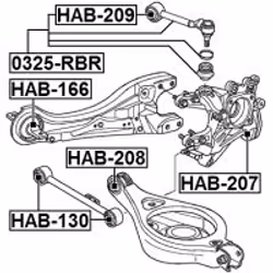 FEBEST HAB-208 non classificato - Vista aggiuntiva 2