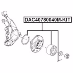 FEBEST DAC40780040M-KIT non classificato