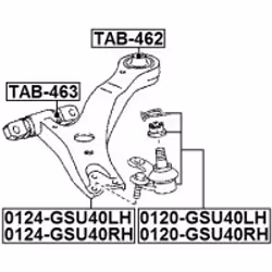 FEBEST 0120-GSU40LH non classificato