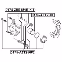 FEBEST 0176-AZT250F non classificato