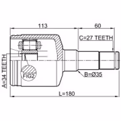 FEBEST 1011-CAPTLH non classificato