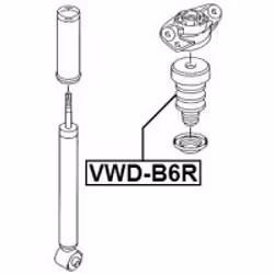 FEBEST VWD-B6R non classificato
