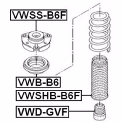 FEBEST VWD-GVF non classificato