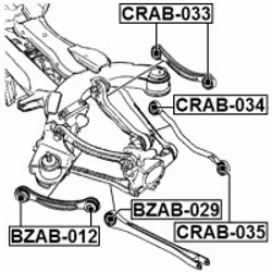 FEBEST CRAB-034 non classificato