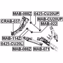 FEBEST CRAB-037 non classificato